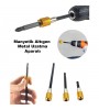 Hızlı Vidalama Adaptörü Bit Vidalama Uzatma Aparatı Manyetik Altıgen 1/4 Hex Bits Şaftlı 3 Parça