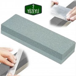Bıçak Bileme Taşı Çift Taraflı Sulu Yağlı Biley Taşı Bileg Taşı Satır Bıçak Bileme Taşı Bileyici