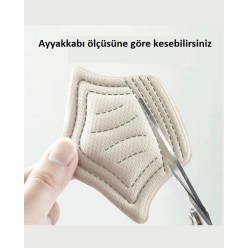 1 Çift Ortopedik Topuk Ekleme Topuklu Spor Ayakkabı Topuk Vurma Önleyici Koruyucu Yastığı Pedi