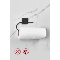 Yapışkanlı Kağıt Havluluk Siyah, Banyo Havluluk
