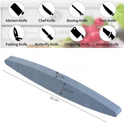 1 Adet Bileme Taşı 150 Grit Oval Bileme Taşı Bıçak Bileme Bıçak Bileyici Taş Bileğ  Taşı