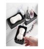 4 Katlı Banyo Organizer Banyo Sabunluk Banyo Şampuanlık Yapışkanlı Banyo Askısı Banyo Rafı