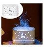 HEDİYELİ Hava Nemlendirici 300 ml RGB aromaterapi Nemlendirici Oda Nemlendirici Buhar Makinesi