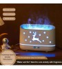 HEDİYELİ Hava Nemlendirici 300 ml RGB aromaterapi Nemlendirici Oda Nemlendirici Buhar Makinesi