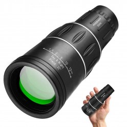 16x52 Optik Lens Monoküler Teleskop Dürbün, Gece Görüşlü Avcılık Ve Kamp Dürbünü + Saklama Kılıfı