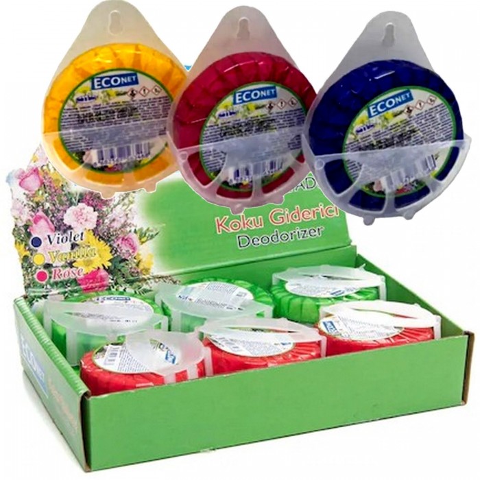 Econet Askılı Wc Koku Giderici 2 Adet 50 Gram Tuvalet Banyo Koku Giderici
