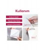 2mtx60cm Kabartma Desenli Kendinden Yapışkanlı Folyo- Mutfak, Banyo, Tezgah, Duvar Kâğıdı 
