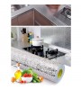 2mtx60cm Kabartma Desenli Kendinden Yapışkanlı Folyo- Mutfak, Banyo, Tezgah, Duvar Kâğıdı 