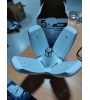 BEYAZ 72wE27 Kristal Katlanabilir Pervane Model Led Ampul 4+1 Kanatlı Led Ampul 6480 Lümen Led Lamba
