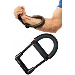 Bilek Güçlendirme Aleti Ayarlanabilir Siyah El Yayı Ön Arka Kol Güçlendirici Kas Geliştirici Fitness