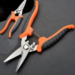 Teneke Makası Köşebent Makası Çok Amaçlı Makas Sac Kesme Makası Metal Plastik Tel Makası