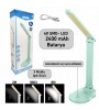 Şarjlı Masa Lambası Dokunmatik 3 Mod 40 led 2400mAh Güçlü Batarya Okuma Lambası Katlanır Masa Lambas