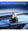 Güneş Enerjili Vantilatör Araba Koku Difüzörü Siyah Solar Koku Difüzörü Güneş Işığıyla Otomatik Çalı