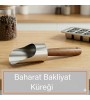 Ahşap Saplı çelik Şık Baharat Kaşığı Küreği Bakliyat Küreği Baharat Küreği 