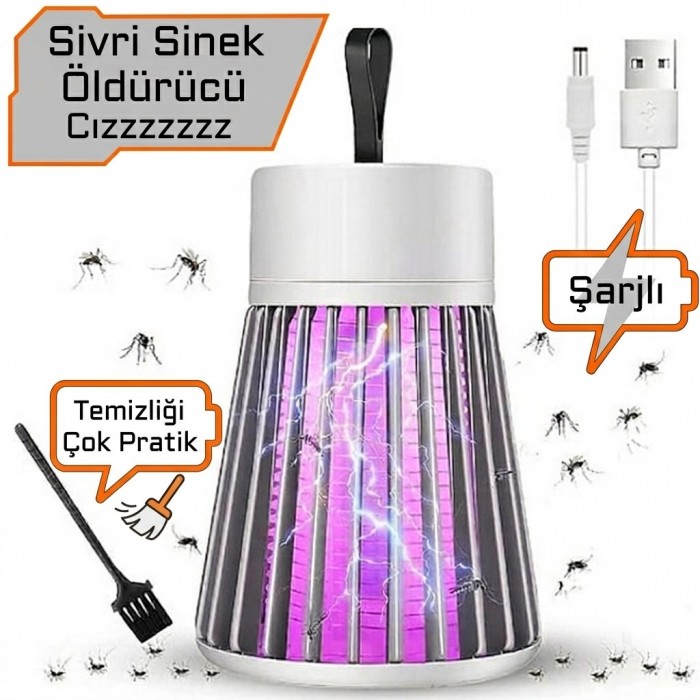 Sivri Sinek Öldürücü Cızzz & Gece Lambası Usb Şarjlı Haşere Kovucu Led Lamba (2’si 1 Arada) 5wat Sivri Sinek Öldürücü Cızzz & Gece Lambası Usb Şarjlı Haşere Kovucu Led Lamba (2’si 1 Arada) 5wat