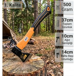 Fiber Saplı Balta Realmax Kemik Kırma Nacak Kamp Baltası Odun Kesme Baltası Kemik Kırma Baltası