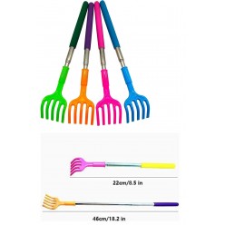 Metal Saplı Sırt Kaşıyıcı - Kaşıma Aparatı Sırt Kaşıma Aparatı Kaplı Hali 22 Cm Açık Hali 46 Cm