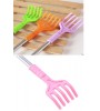 Metal Saplı Sırt Kaşıyıcı - Kaşıma Aparatı Sırt Kaşıma Aparatı Kaplı Hali 22 Cm Açık Hali 46 Cm