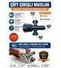 Çift Su Girişli Çamaşır Ve Bulaşık Makine Musluğu Taharet Musluğu Taksimat Musluk