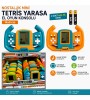 1 Adet Nostaljik Mini Tetris Yarasa El Oyun Konsolu 14x9 cm2 Adet Pil Hediyeli |Taşınabilir El Oyunu