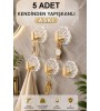 5 Adet Süper Güçlü Yapışkanlı Suya Dayanıklı Şeffaf Askı Çok Amaçlı Askı Banyo Askı Mutfak Askı 5 Adet Süper Güçlü Yapışkanlı Suya Dayanıklı Şeffaf Askı Çok Amaçlı Askı Banyo Askı Mutfak Askı